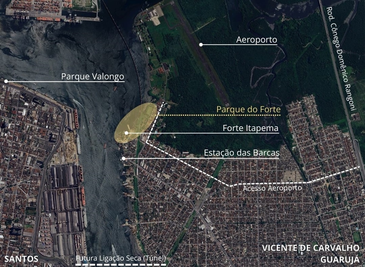 Guarujá Projeta o Parque do Forte 